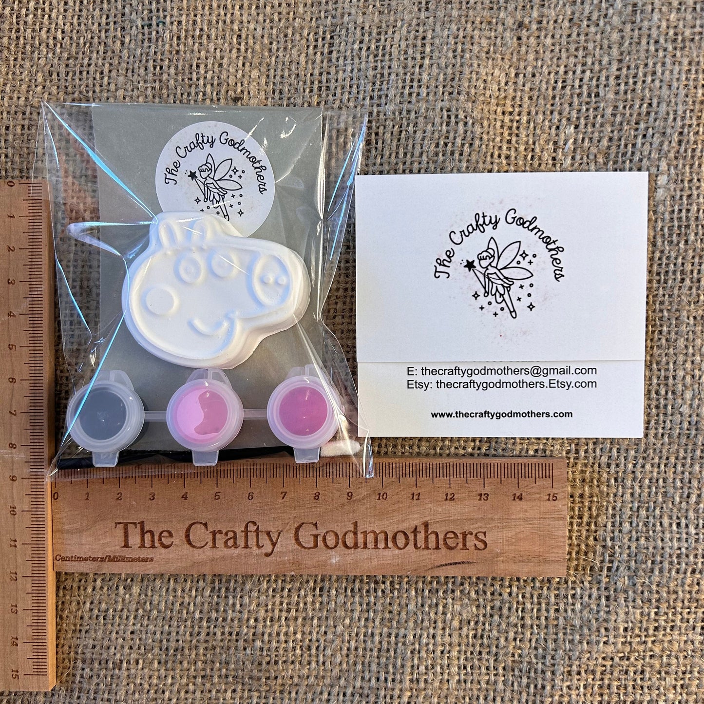 Mini pink pig party bag filler favours