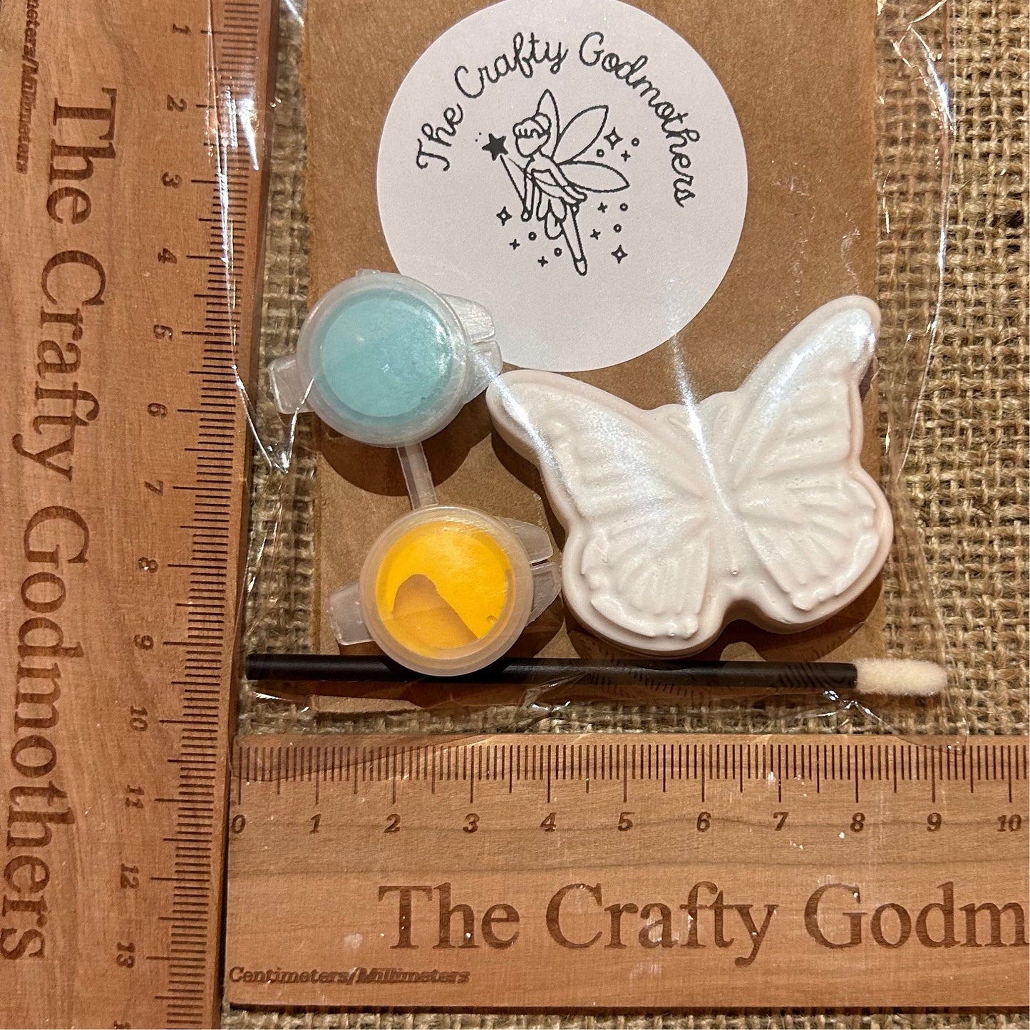 Bumble bee butterfly paint your own party bag filler favour