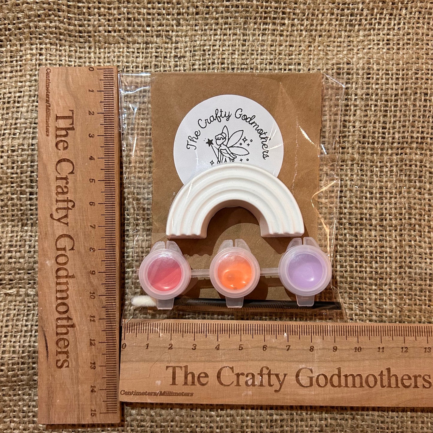 Mini shooting star, rainbow or sunshine paint your own party bag fillers favours (1 supplied)