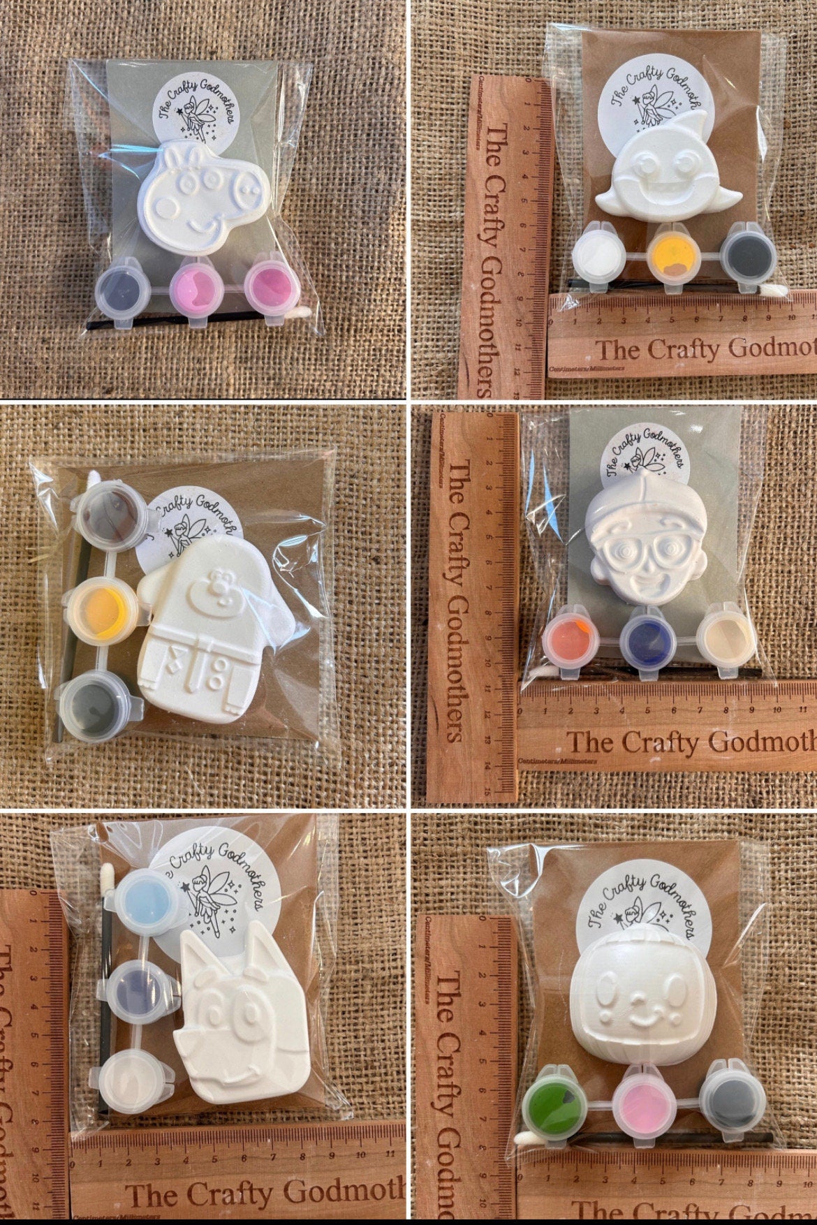 younger children’s mini paint your own party bag filler favours younger guests party bags (1 supplied)