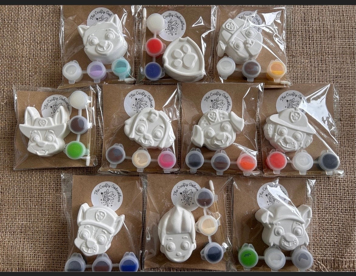 younger children’s mini paint your own party bag filler favours younger guests party bags (1 supplied)
