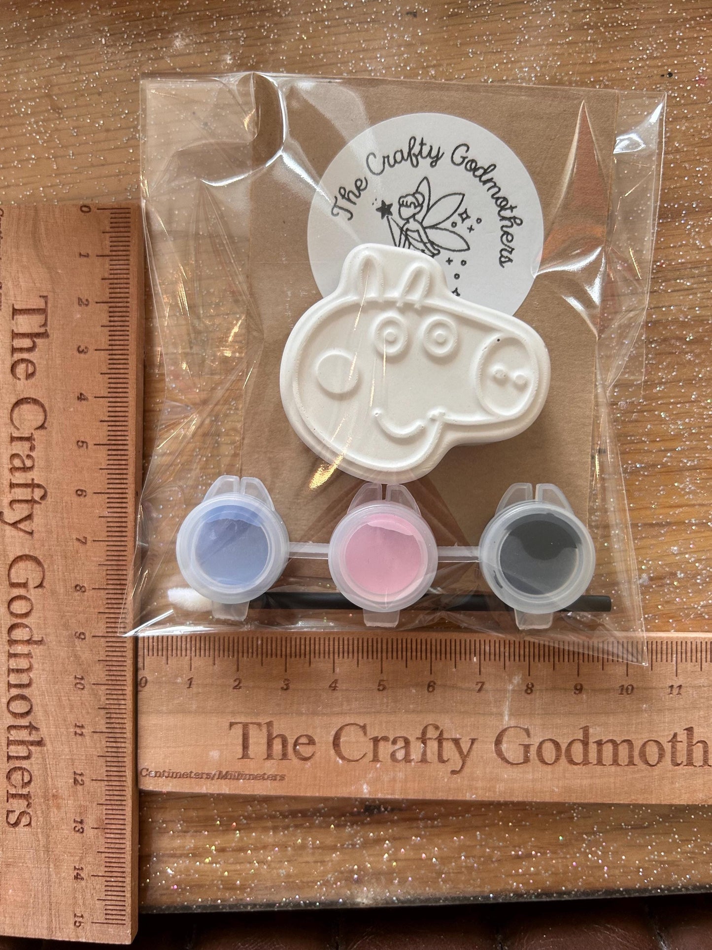 Mini pink pig party bag filler favours