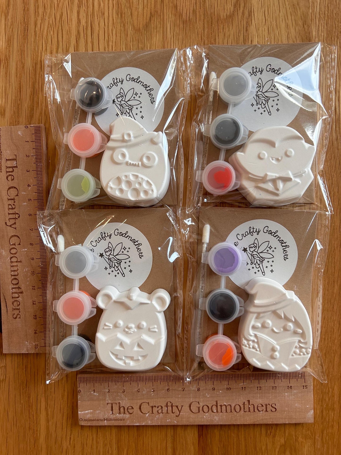 mini squish Halloween favours paint your own (1 supplied)