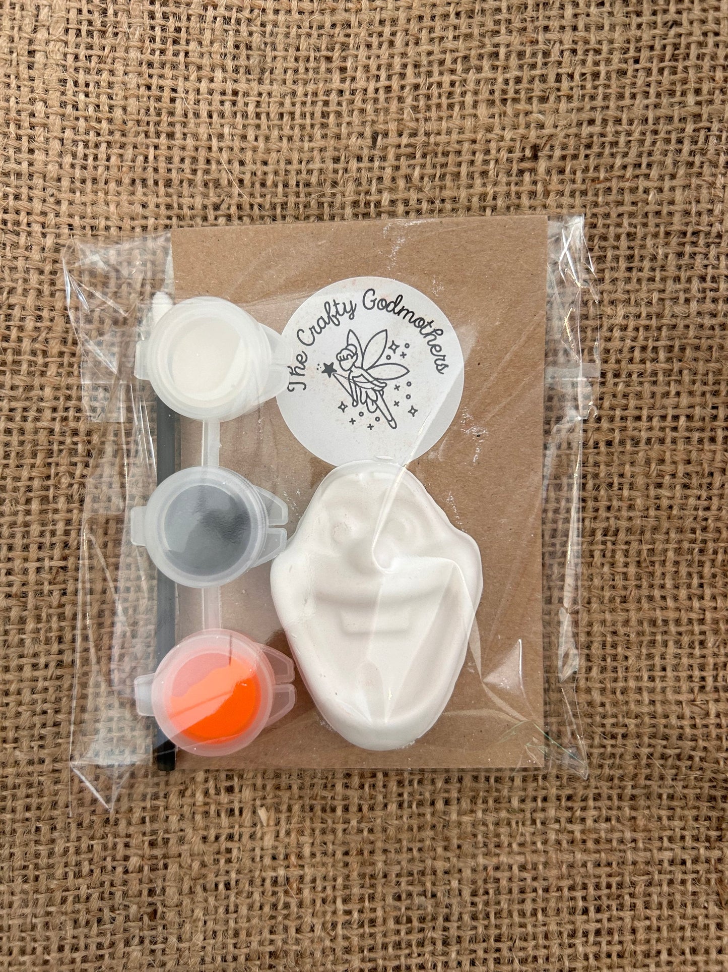 Mini warm hugs snowman paint your own party bag fillers