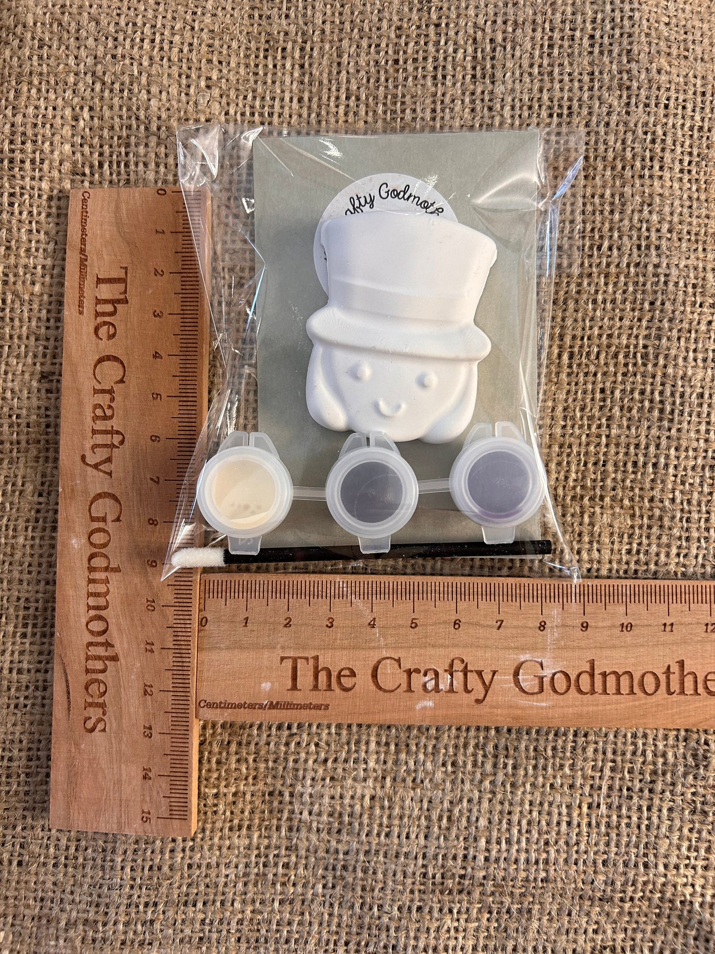 Paint your own chocolate factory party bag filler favours