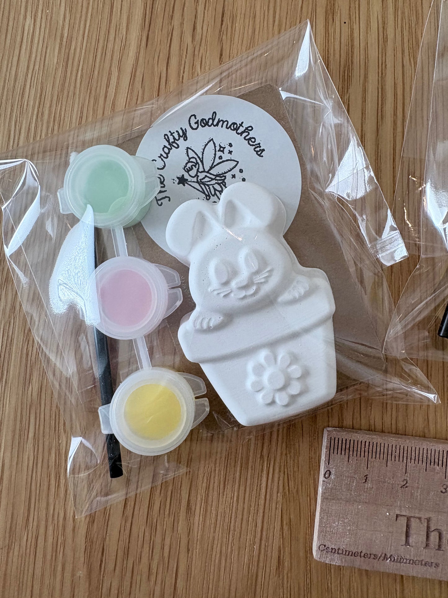 Mini Easter paint your own craft kit (1 supplied)