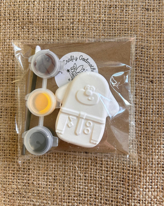 Mini doggie paint your own party bag favour fillers