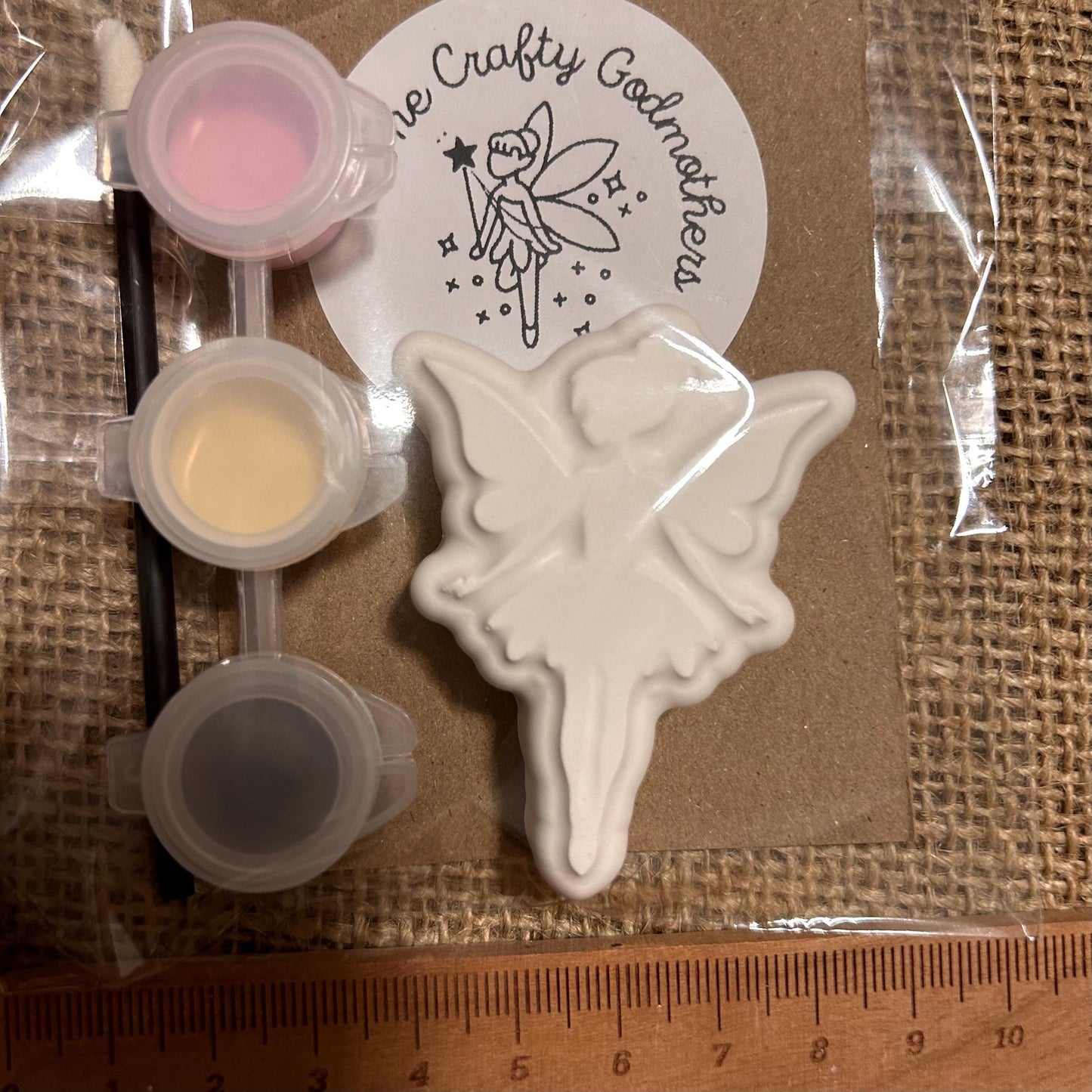 mini paint your own fairy party bag filler favour