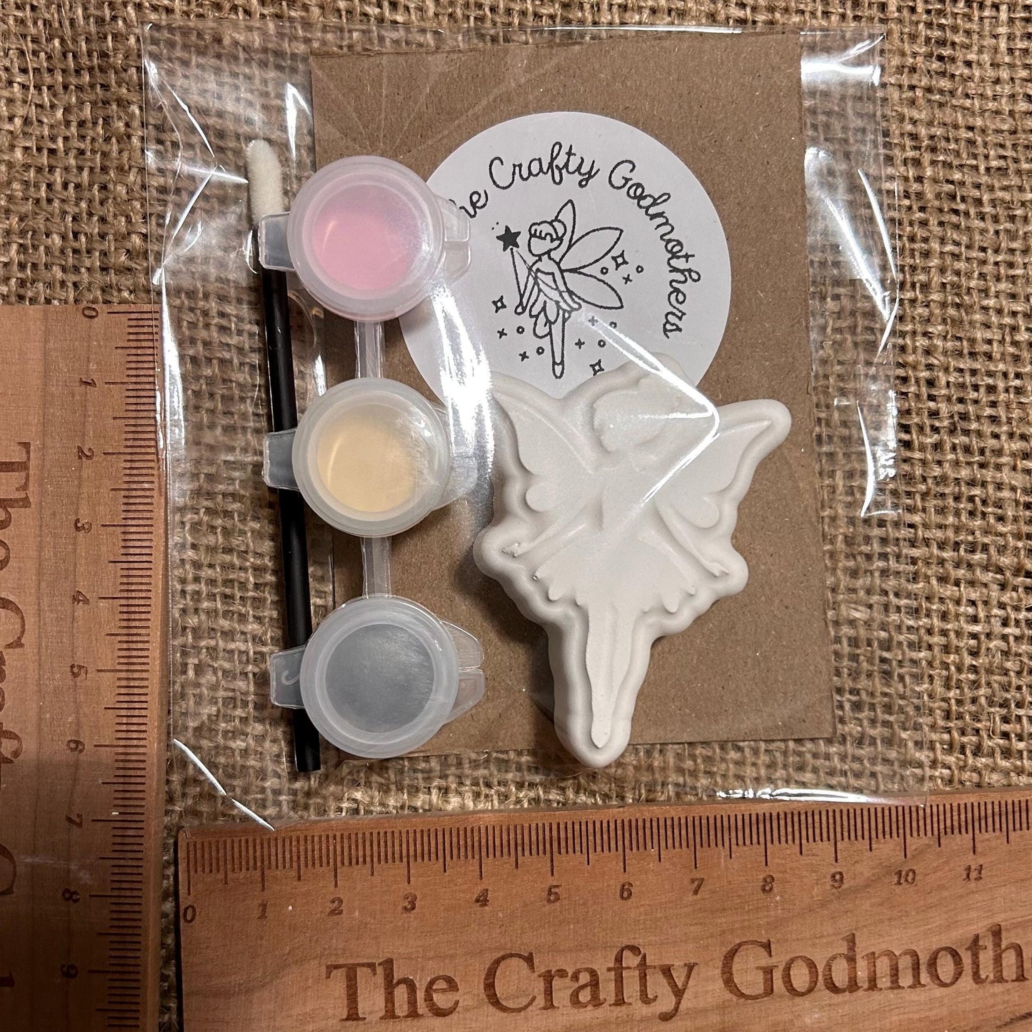 mini paint your own fairy party bag filler favour