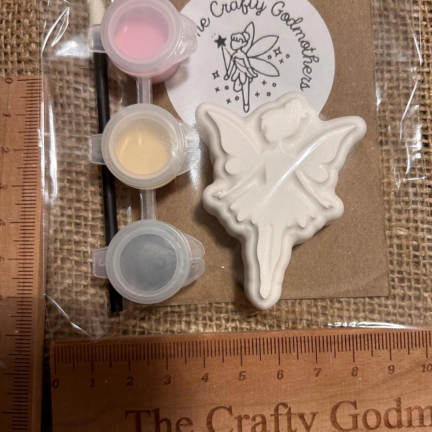 mini paint your own fairy party bag filler favour