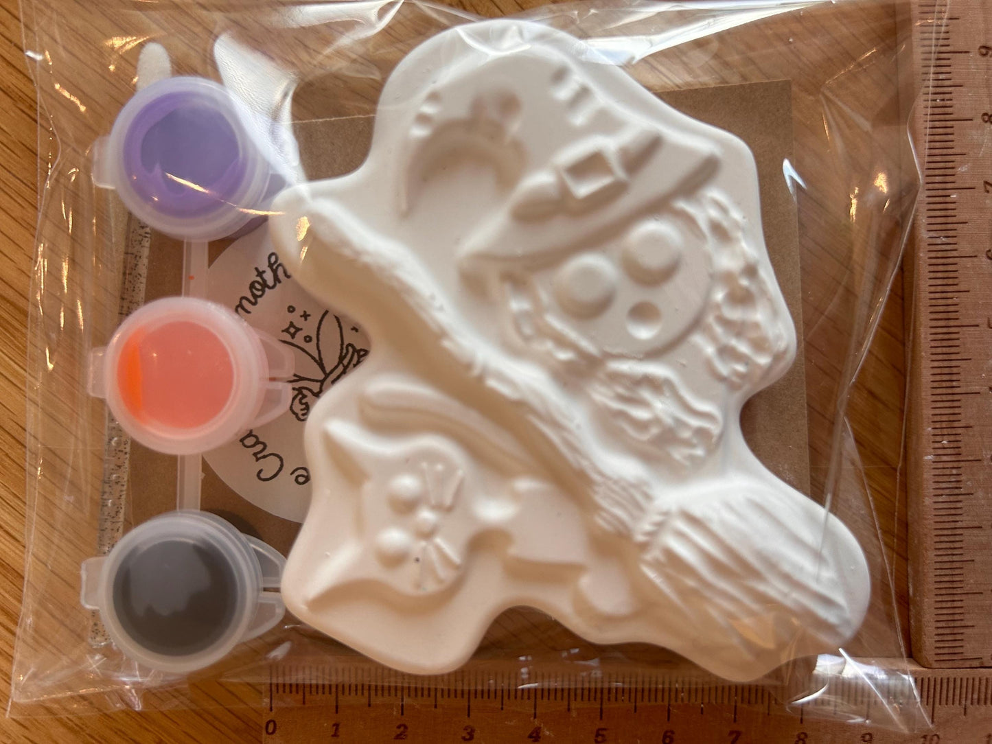 paint your own medium Halloween witch party filler favours