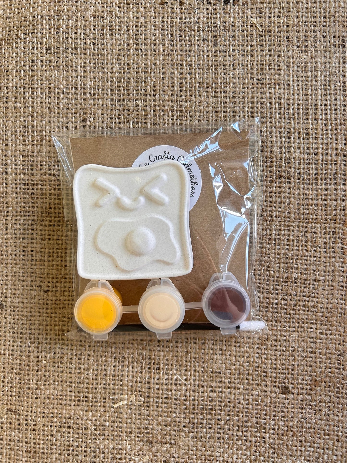 Mini Egg on toast party bag filler favours