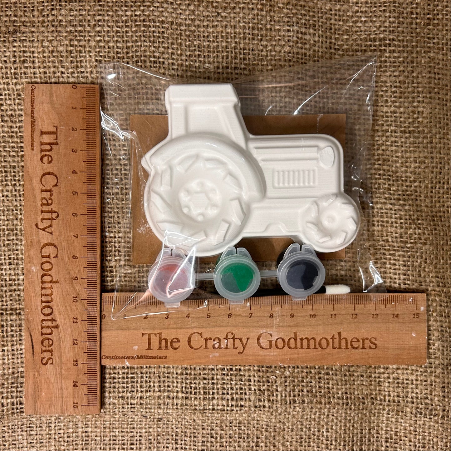 Paint your own transport party bag filler favours